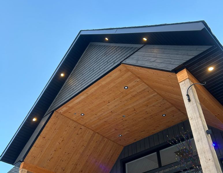 Revêtement extérieur bois – Soffit et soffite